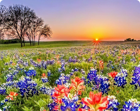 Flower field